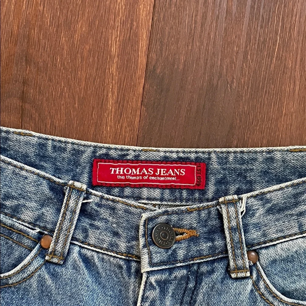 Vintage Classic Blue Denim Jeans - Picture 2 of 7